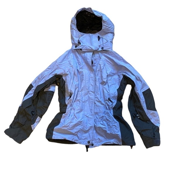 Columbia Dark Sea Blue and Dark Gray Titanium Super Jacket Women's Medium - Picture 1 of 4